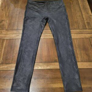 Chelsea DeBoer X Lily & Lottie Black High-Waisted Shimmer Leggings XL